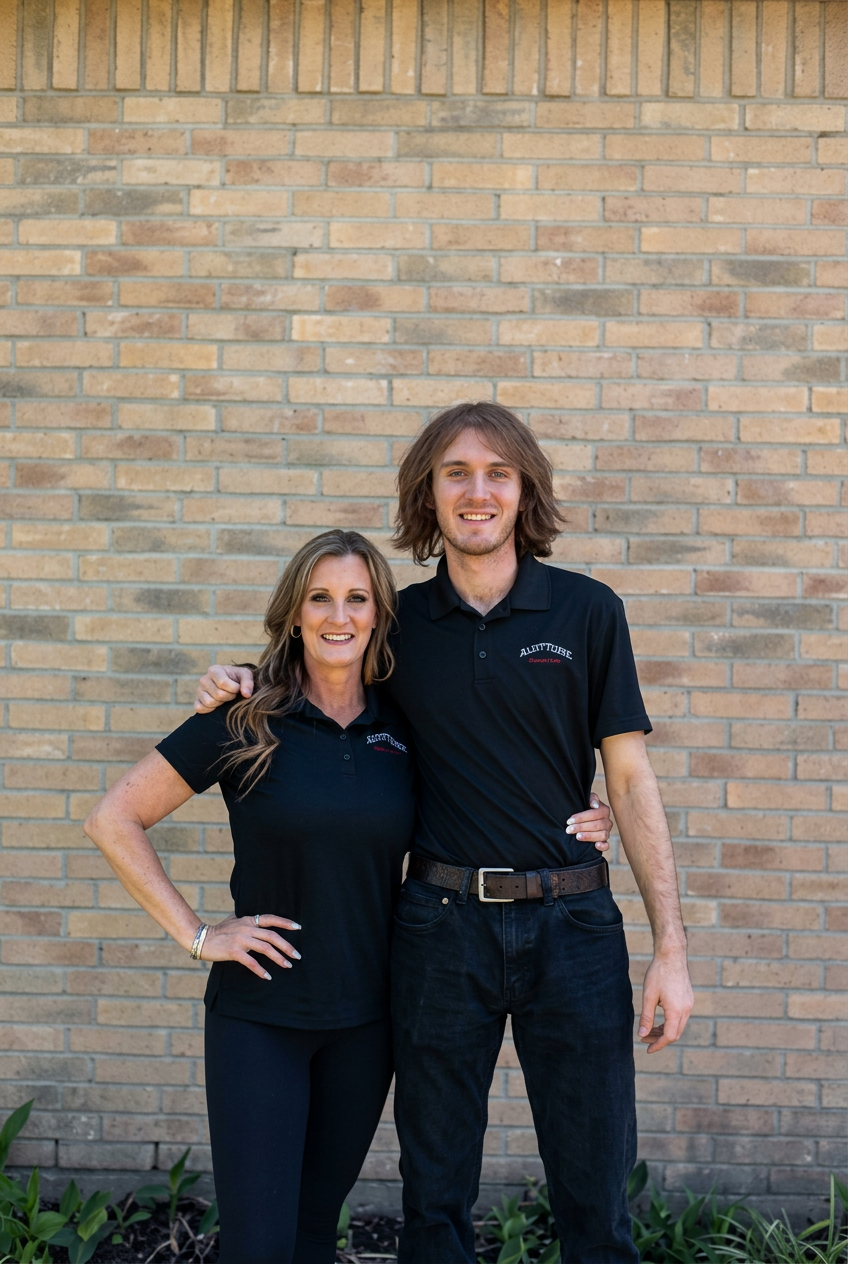 Shannon and her son โ the family team behind Black Label Roof Co